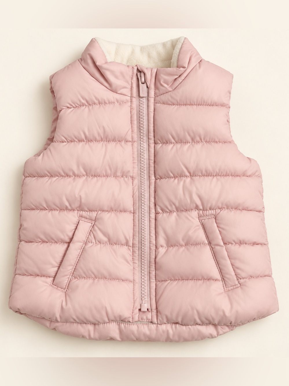 Old Navy Pink Quilted Puffer Vest for Kids